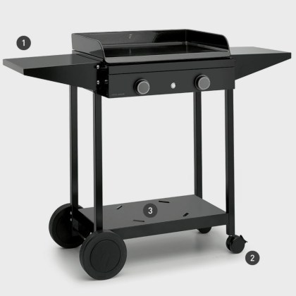 Forge Adour Set gas plancha Origin 60 with base